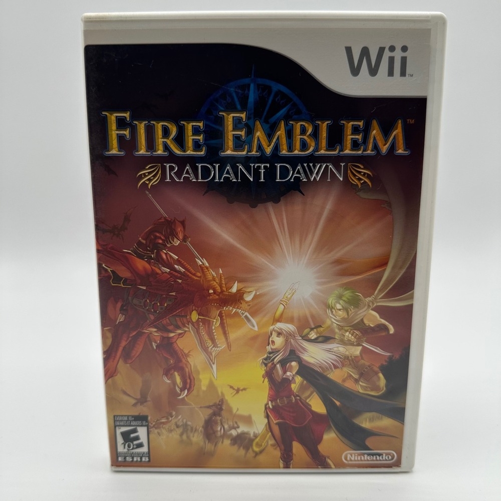 Fire Emblem: Radiant Dawn Nintendo Wii 2007 - Excellent, Clean, Tested & Working